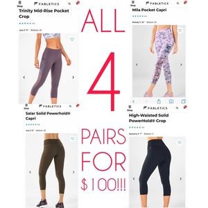 Fabletics leggings size small, brand new!!!